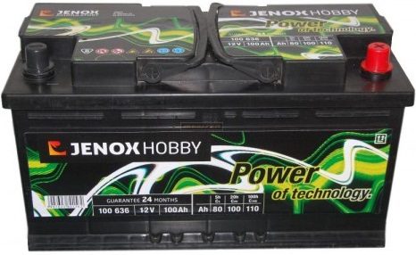 JENOX HOBBY 100AH ​​12V BATTERIE BOOTE YACHTEN – Art.-Nr. HT-47025