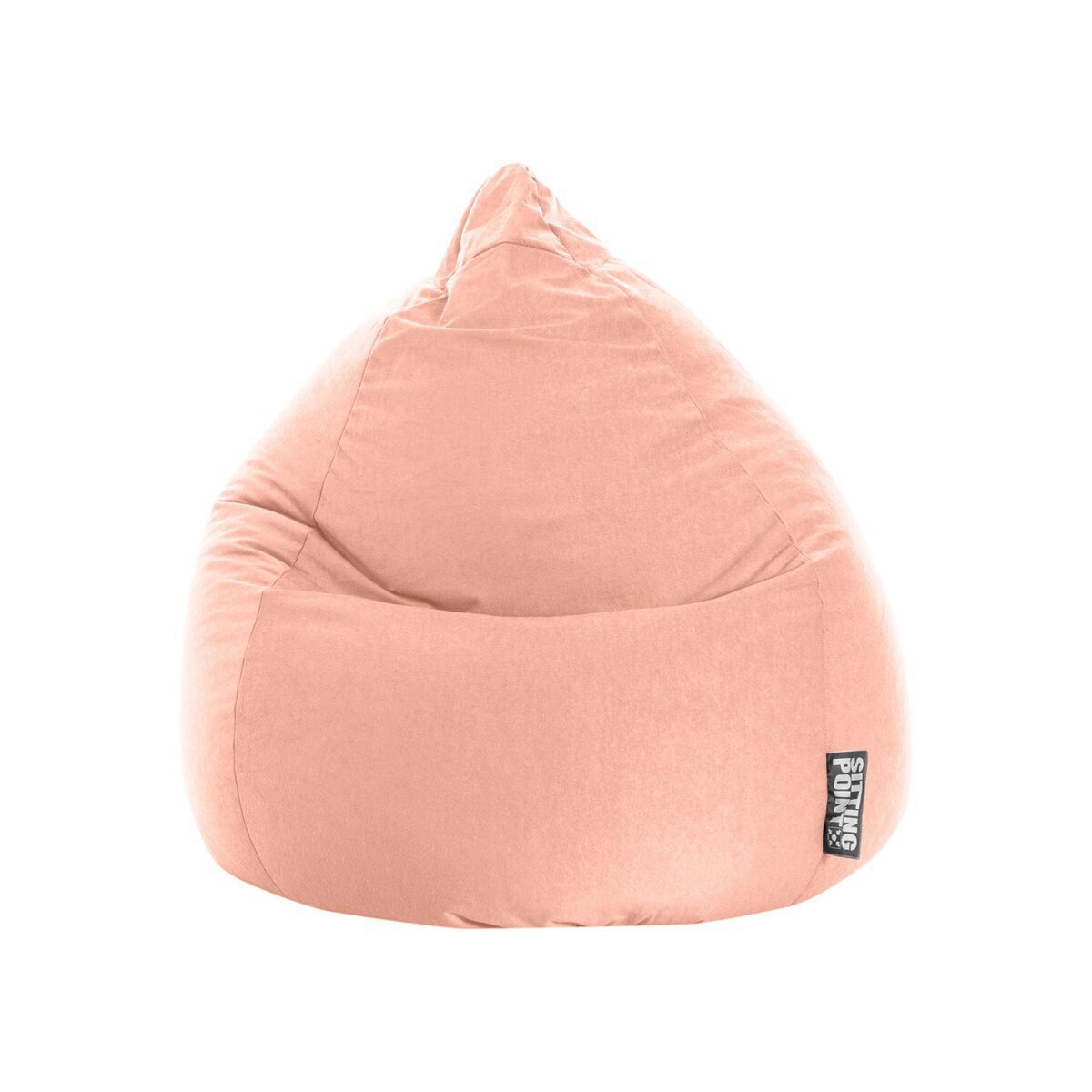 SITTING POINT “BeanBag EASY” bean bag, individual, high-quality and robust (dusky pink, XL, 220l)