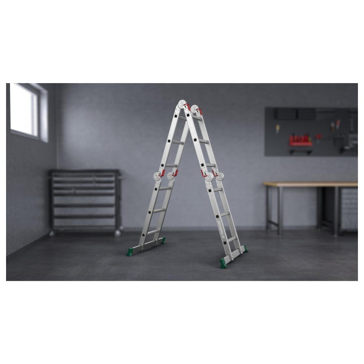 PARKSIDE® Vielzweckleiter, platzsparend zusammenklappbar