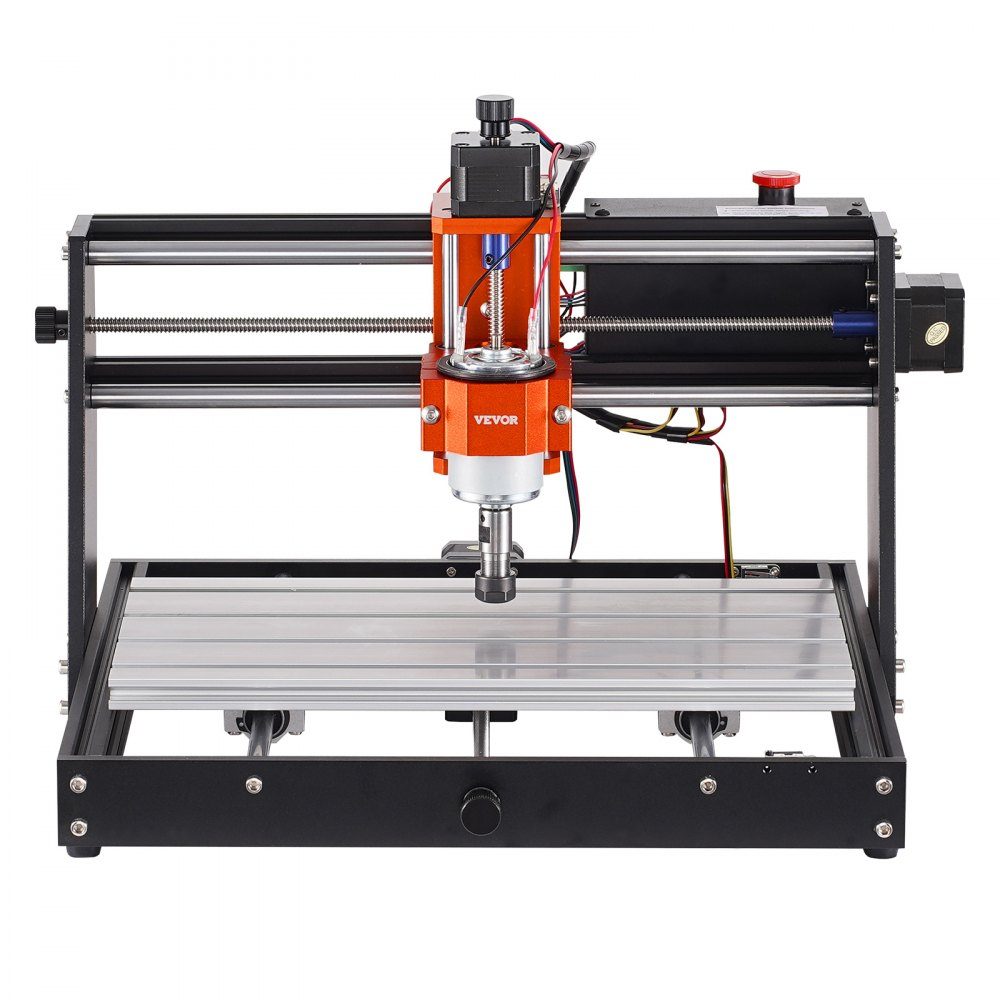 CNC Milling Machine 120W Engraving Machine 3 Axis GRBL Control Wood Engraving Carving Milling Machine Kit 300x200x72mm Work Area 1200RPM for Wood Acrylic MDF PVC Plastic Foam