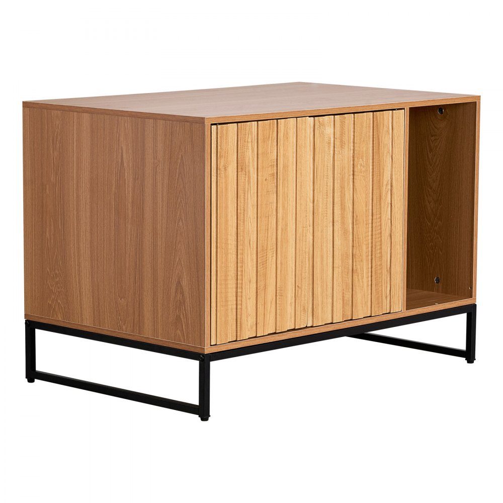 Armoire pour chat, 800x510x568 mm, toilettes pour chat avec griffoir et espace de rangement, armoire de toilette pour chat, maison pour chat, adaptée à la plupart des bacs à litière pour chat, pour chambre et salon
