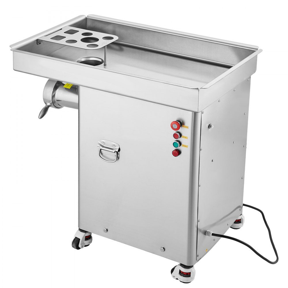 Commercial Meat Grinder 16.65kg/min 4000W Electric Meat Grinder with Blades and Grinding Plates Electric Sausage Machine Commercial Stainless Steel Meat Grinder for Kitchen Restaurant Butcher Shop – Part No. HT-24036