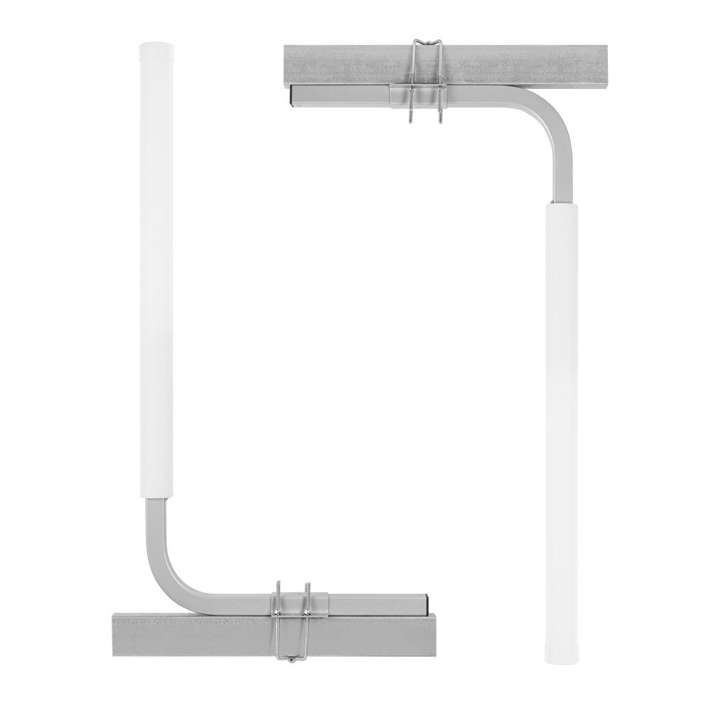 L-förmiger 1,1-m-Anhängerpfahl, Anleitung für Bootsanhänger, Kurbelunterstützung, Bootsführung, 30 cm verstellbare Breite, Bootsanhänger-Führung, Ersatzteile und Zubehör für Skiboot-Angelboot-Segelboot-Anhänger