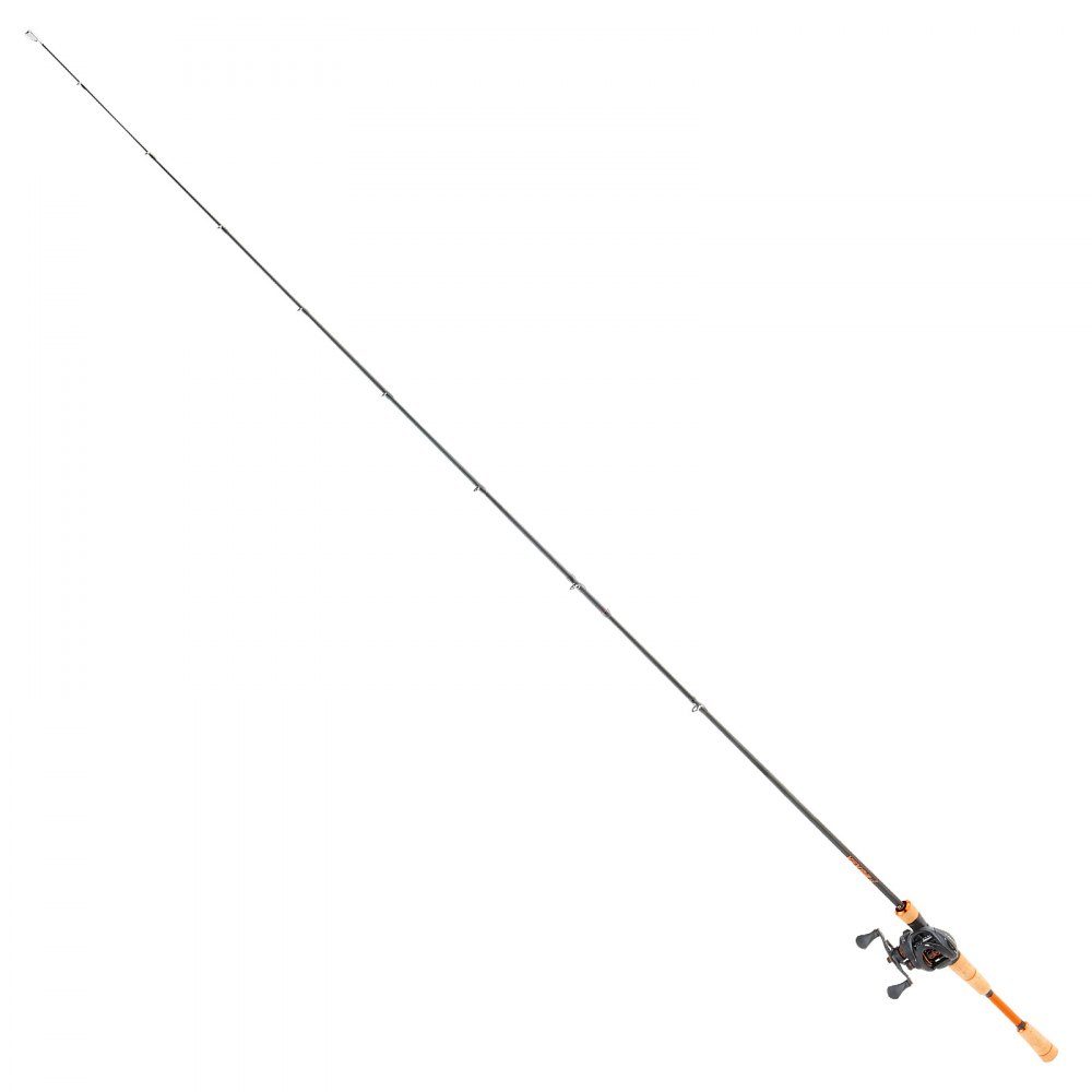Angelruten- und Angelrollen-Set (Baitcasting), 2,13 m Kohlefaserrute (IM7), Bass-Angelruten-Set mit 7+1 Kugellagern & 7,0:1 Übersetzungsverhältnis & Korkgriff, Angelset für Linkshänder