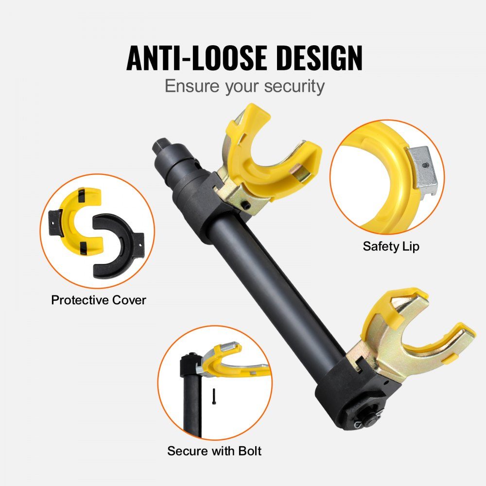 Spring Compressor Kit - Suspension Spring Compatible with 22-mm-Buchse Universal Spring Compressor 4500kg Load Capacity Car Professional Spring Compressor Shock Absorber Tool Suspension Legs