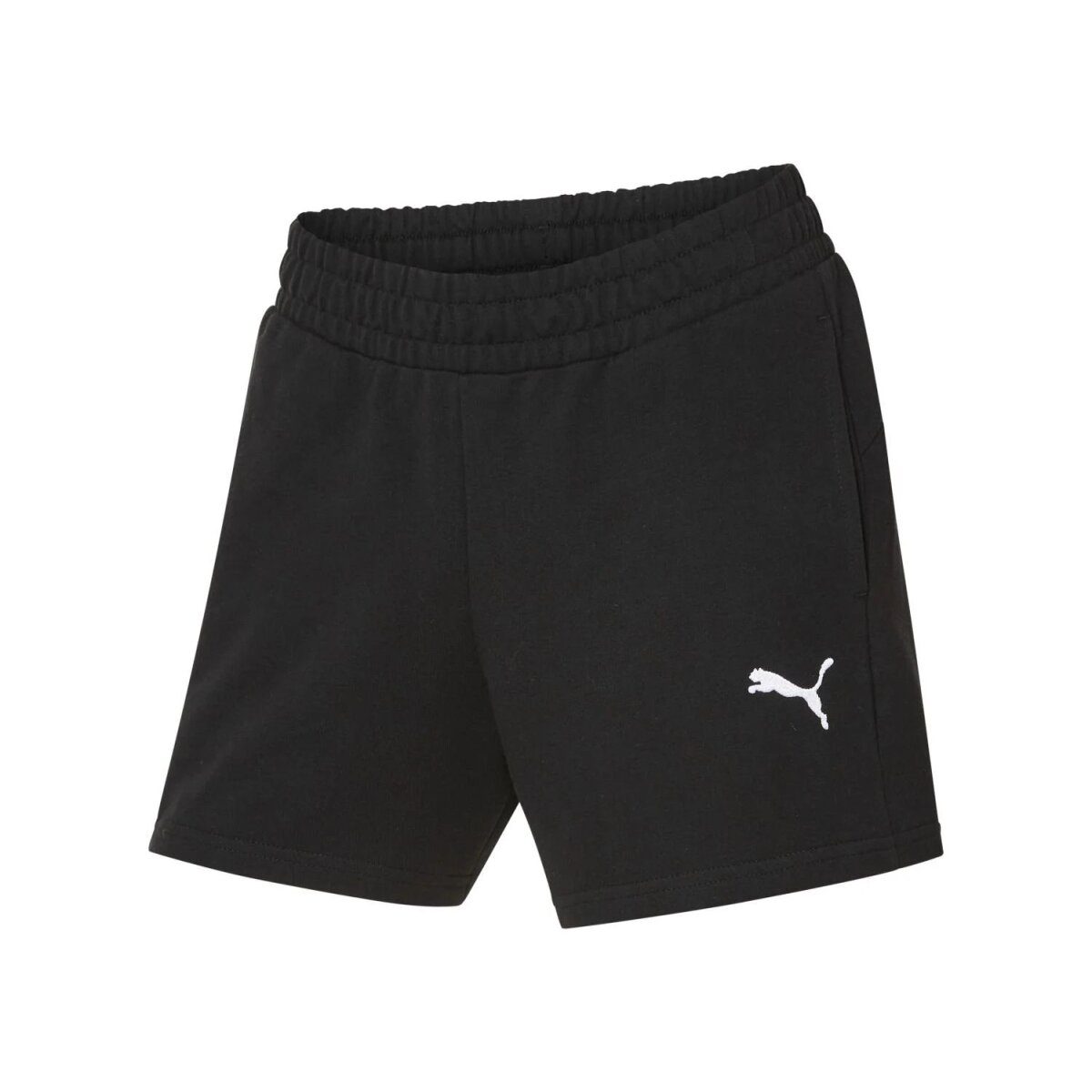 PUMA women's sweatshorts "TeamGOAL Casuals", with medium waist (black, L)