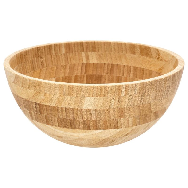 SILVERCREST® bamboo bowl / bamboo bowl set, 2-piece. (Large)
