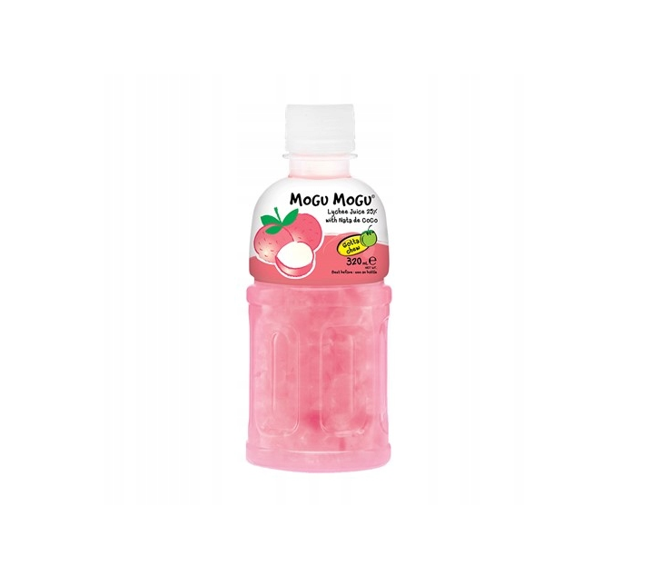 10x Thailand Lychee Drink Mogu Mogu Lychee met Nata de Coco 320ml