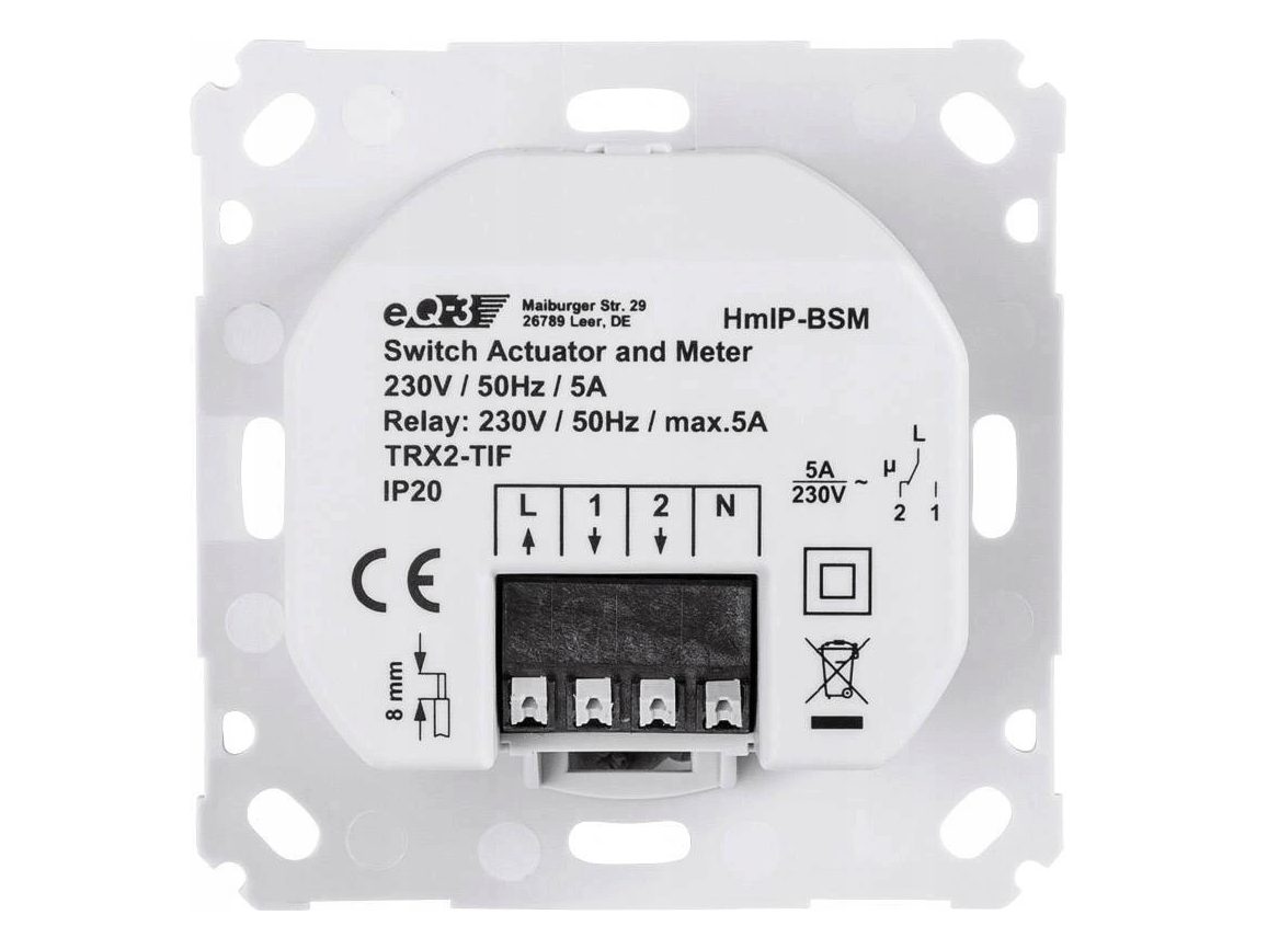 %SALE% 4x Homematic IP HmIP-BSM light switch radio 142720A0