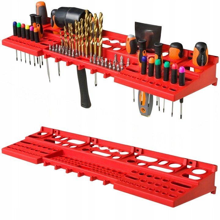 Workshop shelf tool wall 230x78 cm complete set