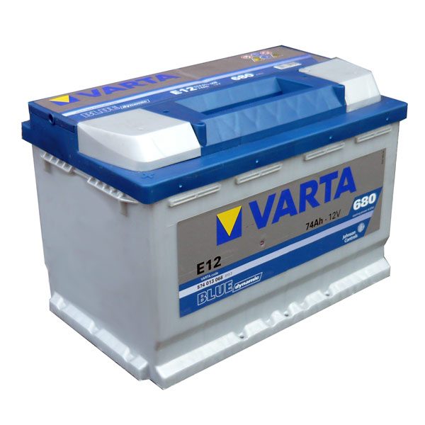 Varta Blue Dynamic 74ah 680a (e12) – Nr kat. 574013068