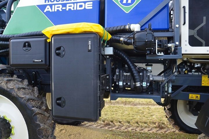Tool box DAKEN 500x350x400 for trailer agricultural machinery tractor unit