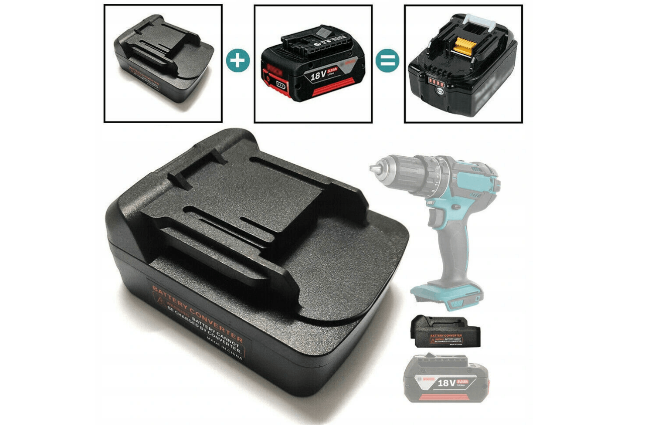 #NOWOŚĆ# Adapter z akumulatorów Bosch do urządzeń Makita #NOWOŚĆ# Adapter z akumulatorów Bosch do urządzeń Makita