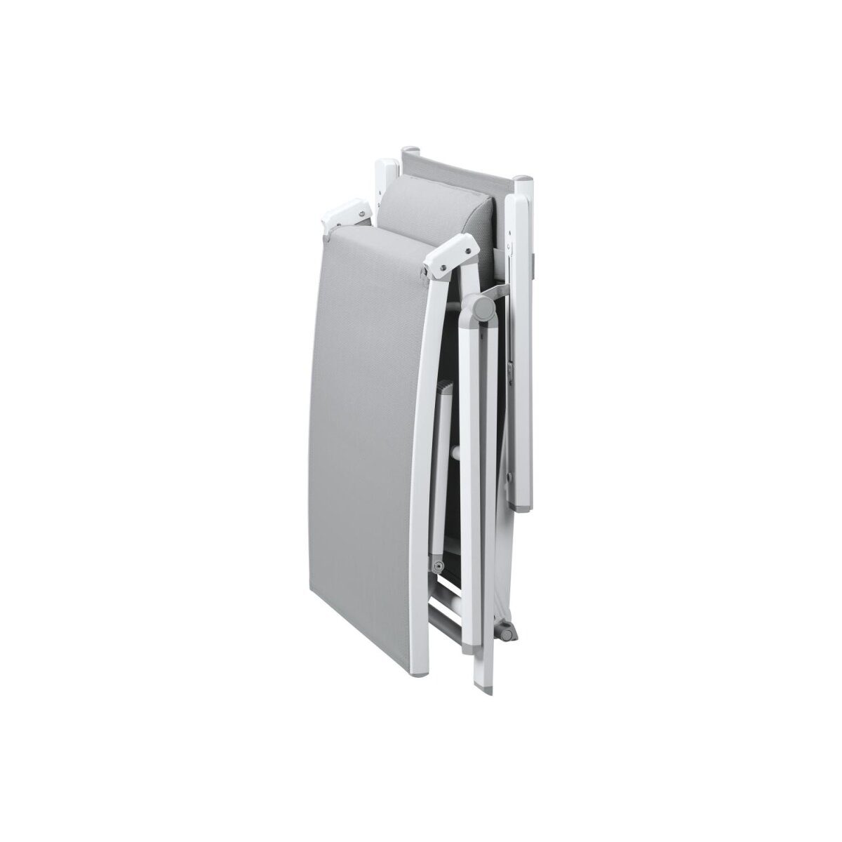 LIVARNO home aluminium ligstoel “Houston”, wit