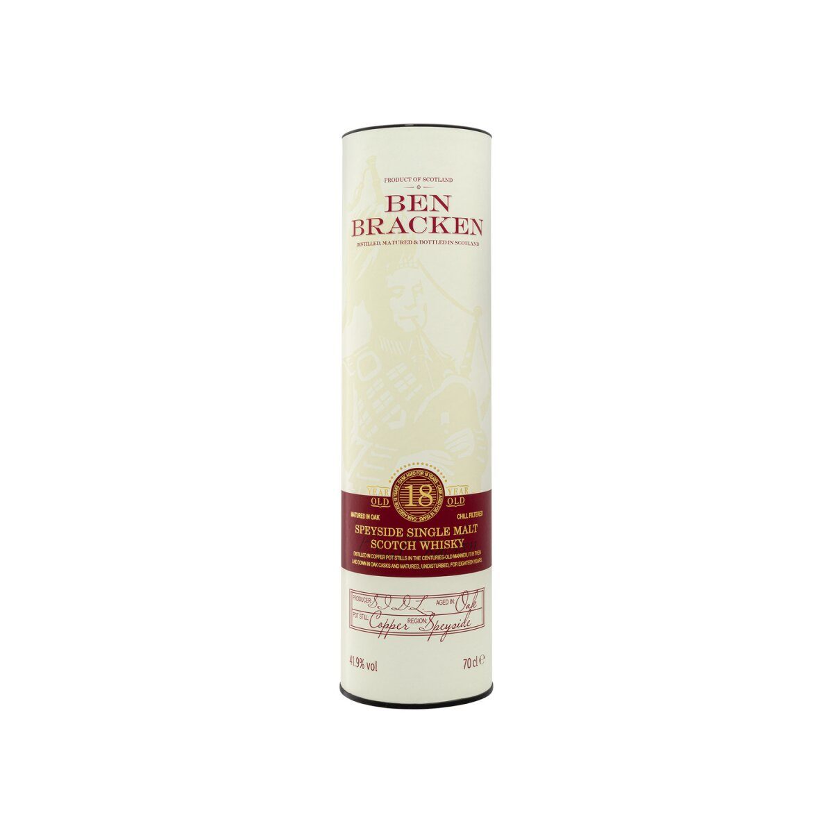 Ben Bracken Speyside Single Malt Scotch Whisky 18 Jahre 41,9 % Vol