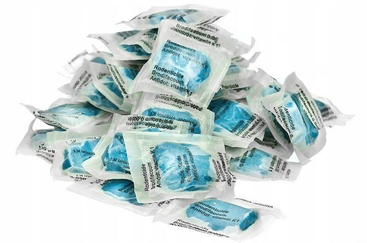 1 kg rattenaas, muizen, rattenaas, rattengifbestrijding, zeer effectieve Ratimor-padsset