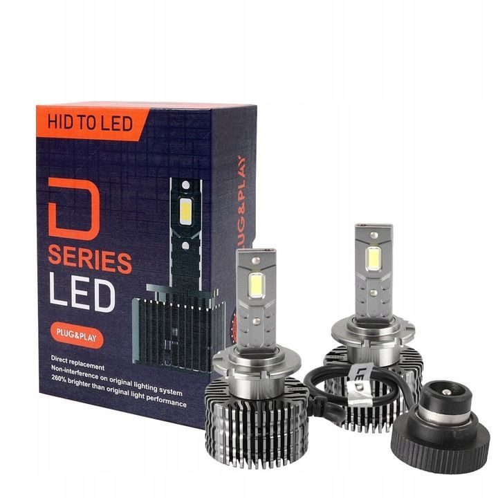Conversion kit from xenon D4S burner to LED Premium Light Plug & Play