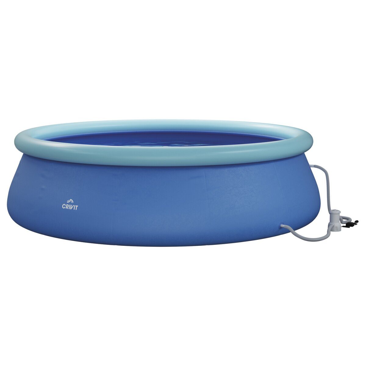 Piscine rapide CRIVIT, Ø 300 x H 76 cm, avec pompe de filtration