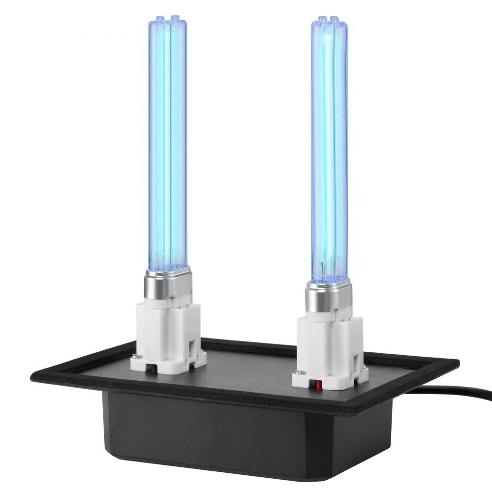 HVAC luchtreiniger voor het hele huis 18W 175 mm kanaal UV UVC licht voor airconditioner kanaalluchtwasser met 2 vervangingslampen HVAC UV-lampen luchtreiniger voor airconditioner