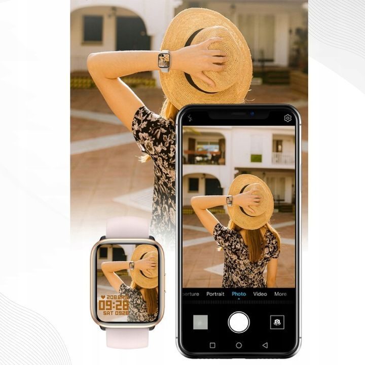 SMARTWATCH Women's 3D WATERPROOF