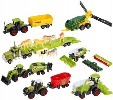 XXL kinder John Deere Claas Deutz landbouw MACHINES boerenset oogst