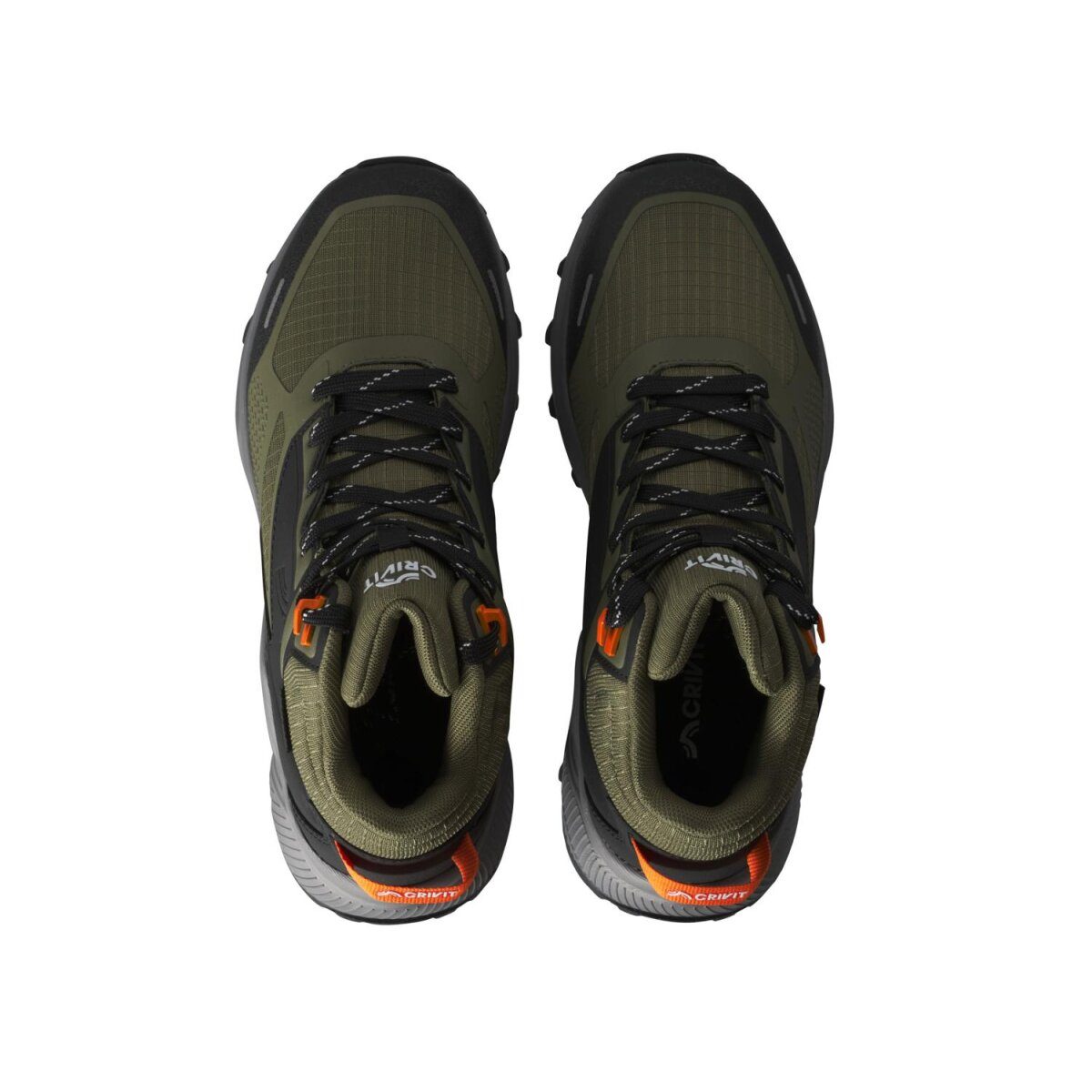 Chaussures de trekking pour femmes CRIVIT avec rembourrage confortable sur le bord de la tige