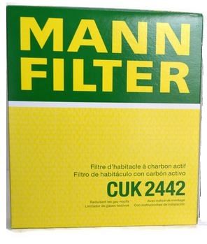 Filtre d'habitacle MANN CUK 2442 AVEC CARBONE – Réf. HT-48321