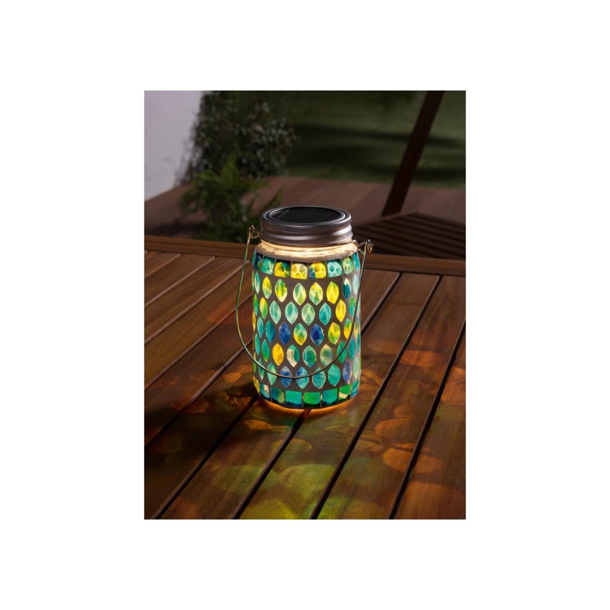 LIVARNO Home verre solaire peint ou mosaïque LED
