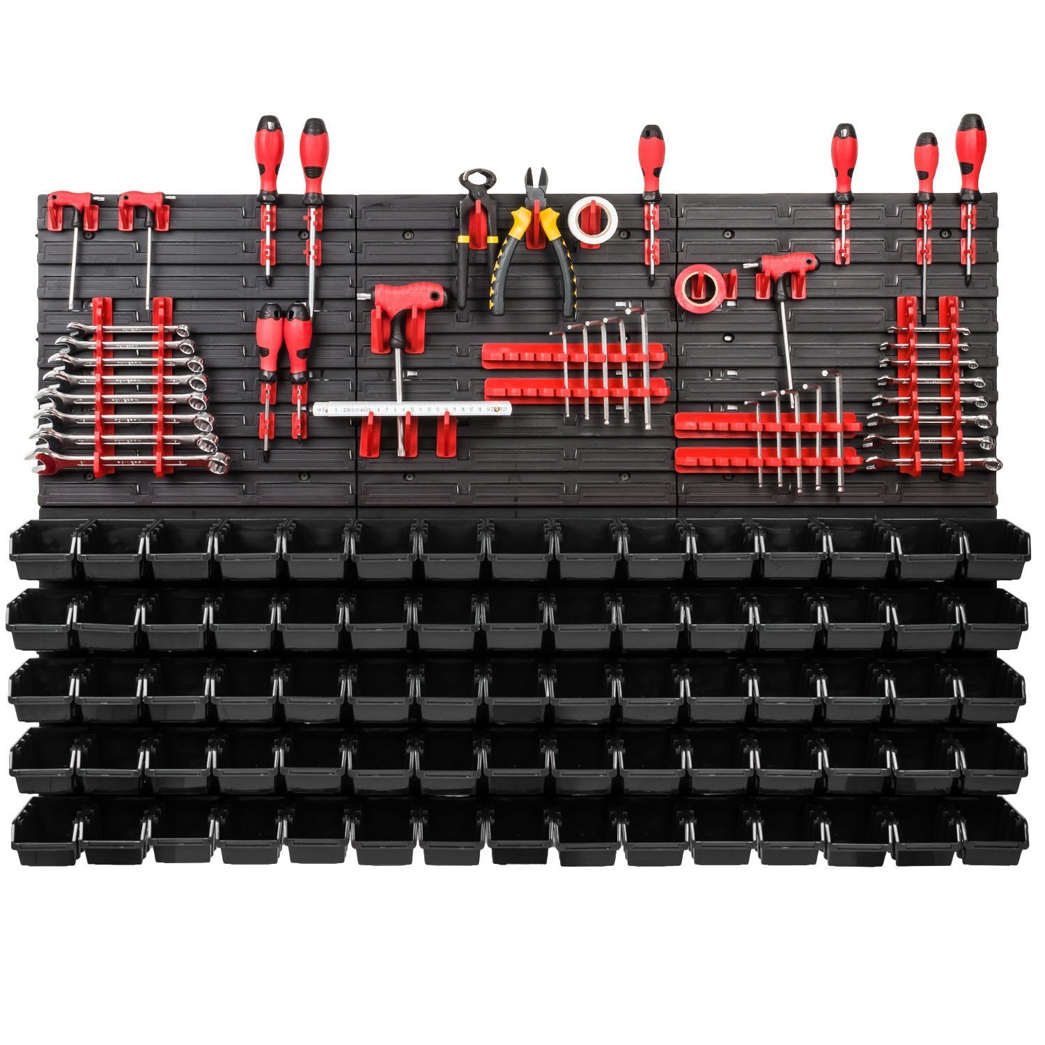 *BESTSELLER* Tool wall set Tool holder with perforated wall storage system Tool perforated wall wall shelf Workshop shelf set