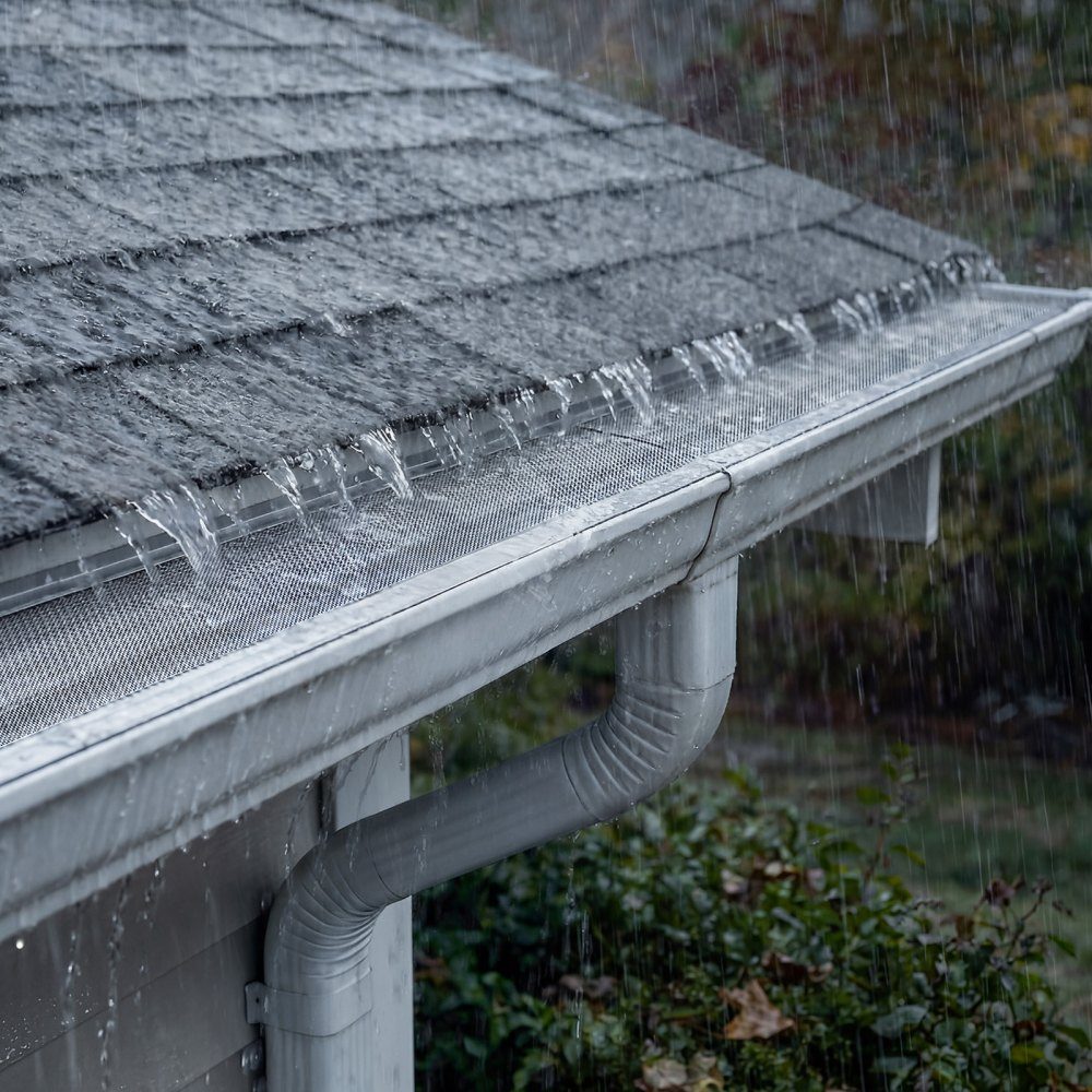20 Stück Dachrinnenschutz 127 mm, Alu-Laubfangleisten mit Edelstahl-Mikromaschen, Dachrinnen-Laubschutz zuschneidbar mit einer Gesamtlänge von 30,48 m, Regenrinnengitter inklusive Schrauben für Häuser, Carports