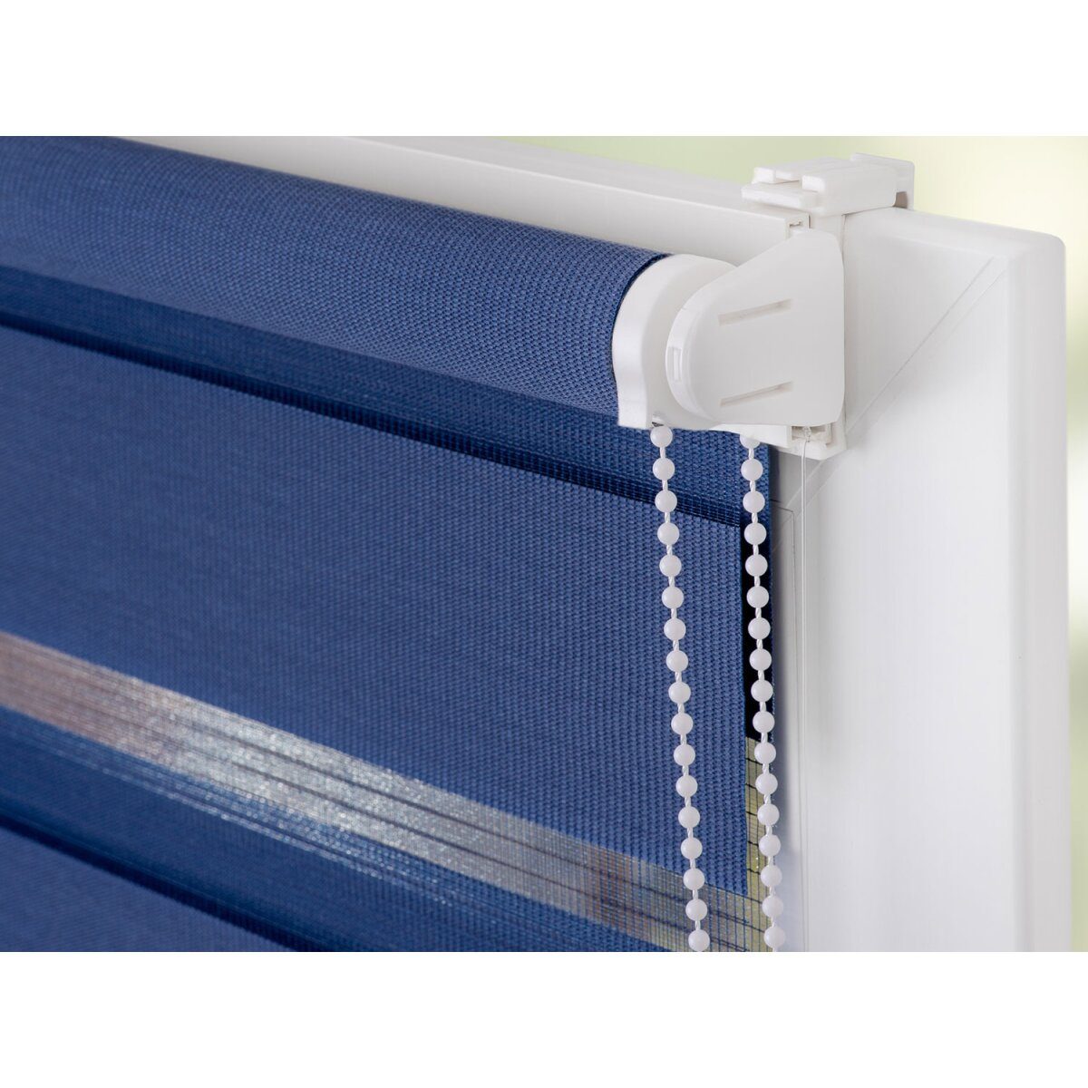 Duo-Rollo Klemmfix, ohne Bohren, gespannt, blickdicht, ab 45 x 150 cm