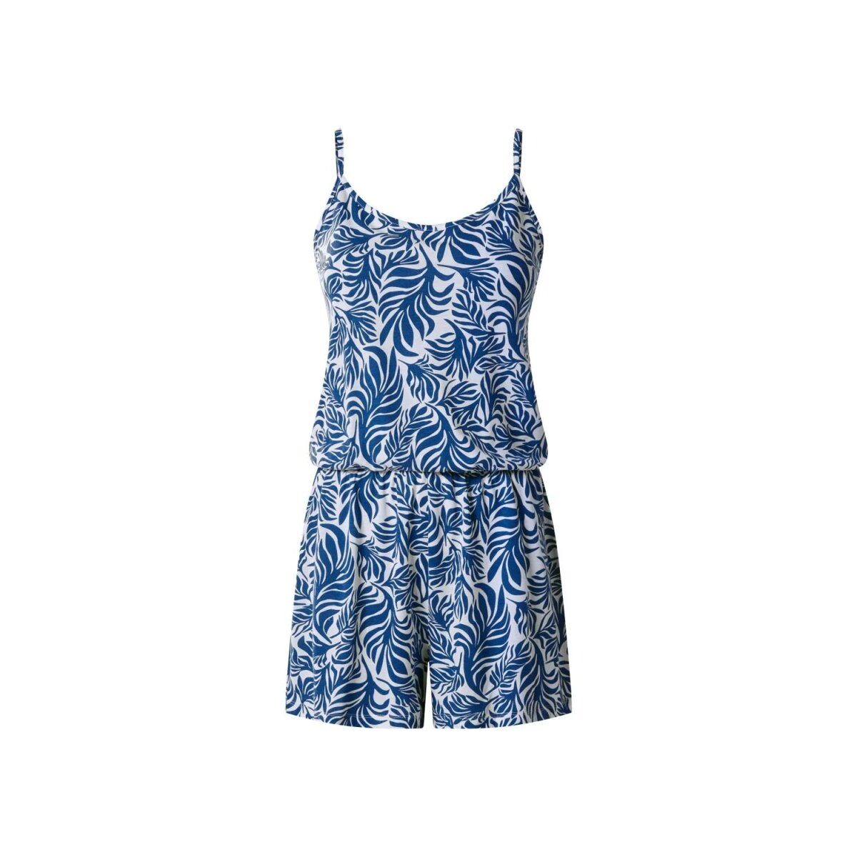 Robe / combinaison femme ESMARA® (bleu/blanc, L (44/46))