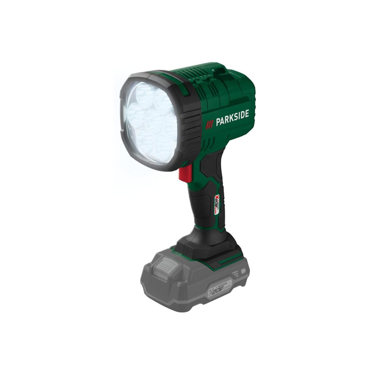 Lampa ręczna LED na akumulator PARKSIDE® 20 V „PHLA 20-Li A1”, bez akumulatora i ładowarki