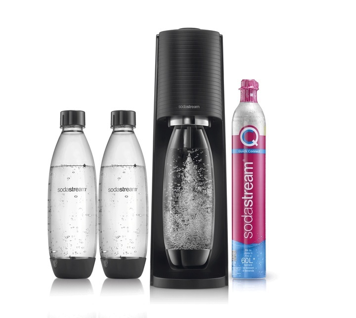 Carbonator SodaStream Terra + 2 butelki po 1 l każda Carbonator SodaStream Terra + 2 butelki po 1 l każda