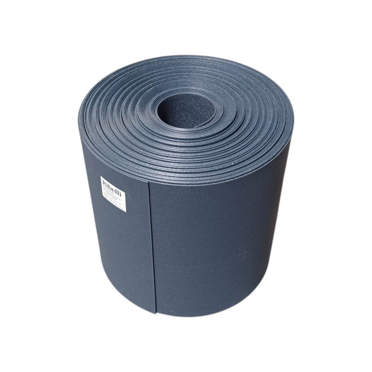 Ribelli privacystrips voor dubbelstaafmat hekwerk, 26 m x 19 cm, 750 g/m², ondoorzichtig, 1 rol, donkergrijs