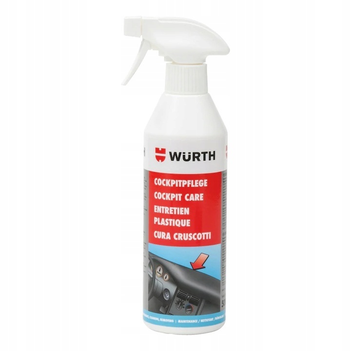 WÜRTH WURTH Cockpit-Pflegespray 500ml 08934731