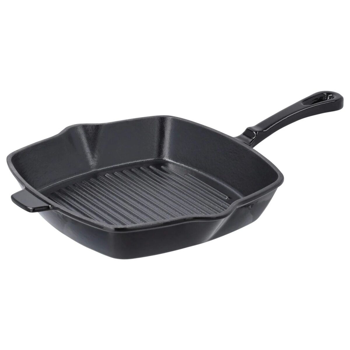 SILVERCREST® Premium cast iron grill pan, Ø 24 cm