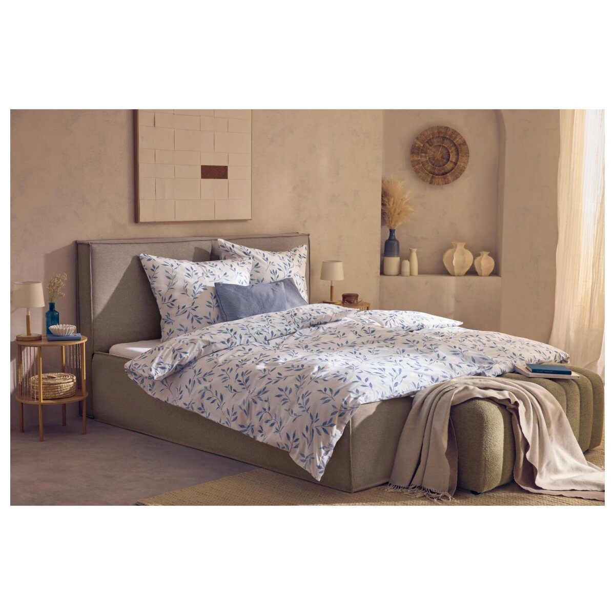 LIVARNO® Jersey-Spannbettlaken, 90-100 x 200 cm, weiß