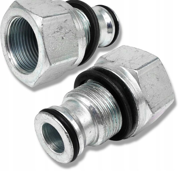 DISTRIBUTEUR HYDRAULIQUE 2 VOIES 80L + PIÈCE FLOTTEUR 1 VOIE AVEC VERROUILLAGE (K16+8) + DOUILLE DE PRESSION flottante
