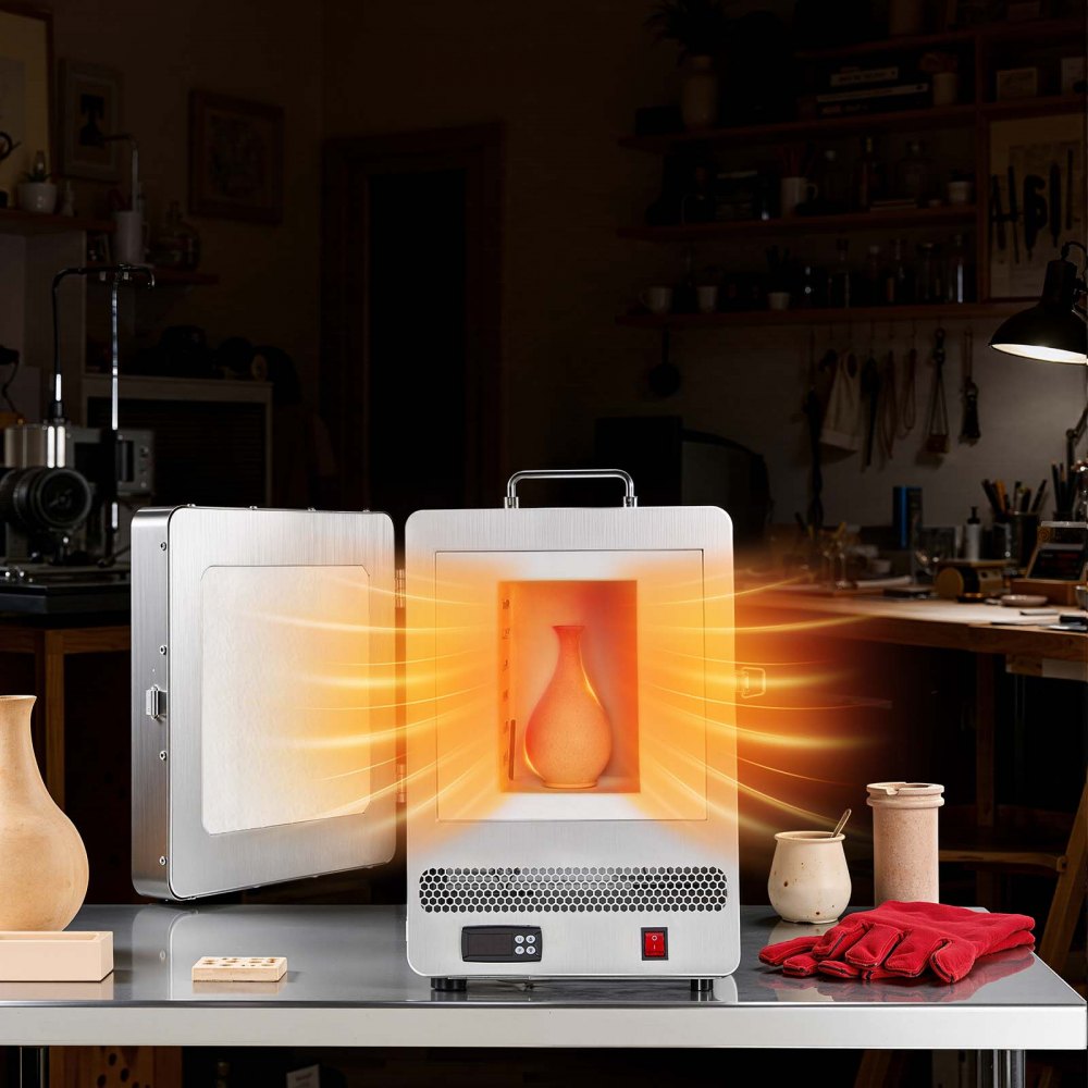 Four de fusion électrique 1650 W Four de fusion numérique, four de cuisson électrique avec température maximale 1200 ℃ pour moulage de cire perdue, argile, bricolage, recuit de métal, cuisson en céramique, contrôle de température PID Four de fusion électrique 1650 W Four de fusion numérique, four de cuisson électrique avec température maximale 1200 ℃ pour moulage de cire perdue, argile, bricolage, recuit de métal, cuisson en céramique, contrôle de température PID
