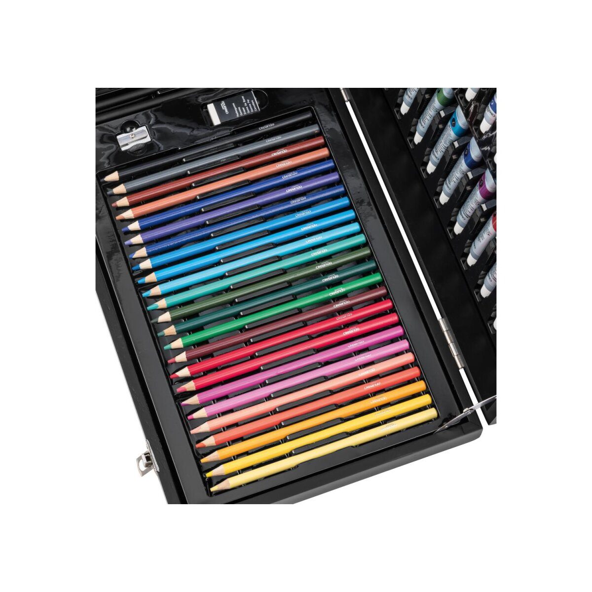 CRELANDO® schilderskoffer, 81 stuks