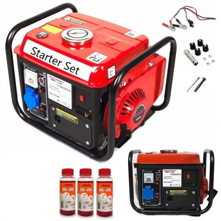 Générateur de secours à essence avec kit de démarrage à microprocesseur Générateur de secours à essence avec kit de démarrage à microprocesseur