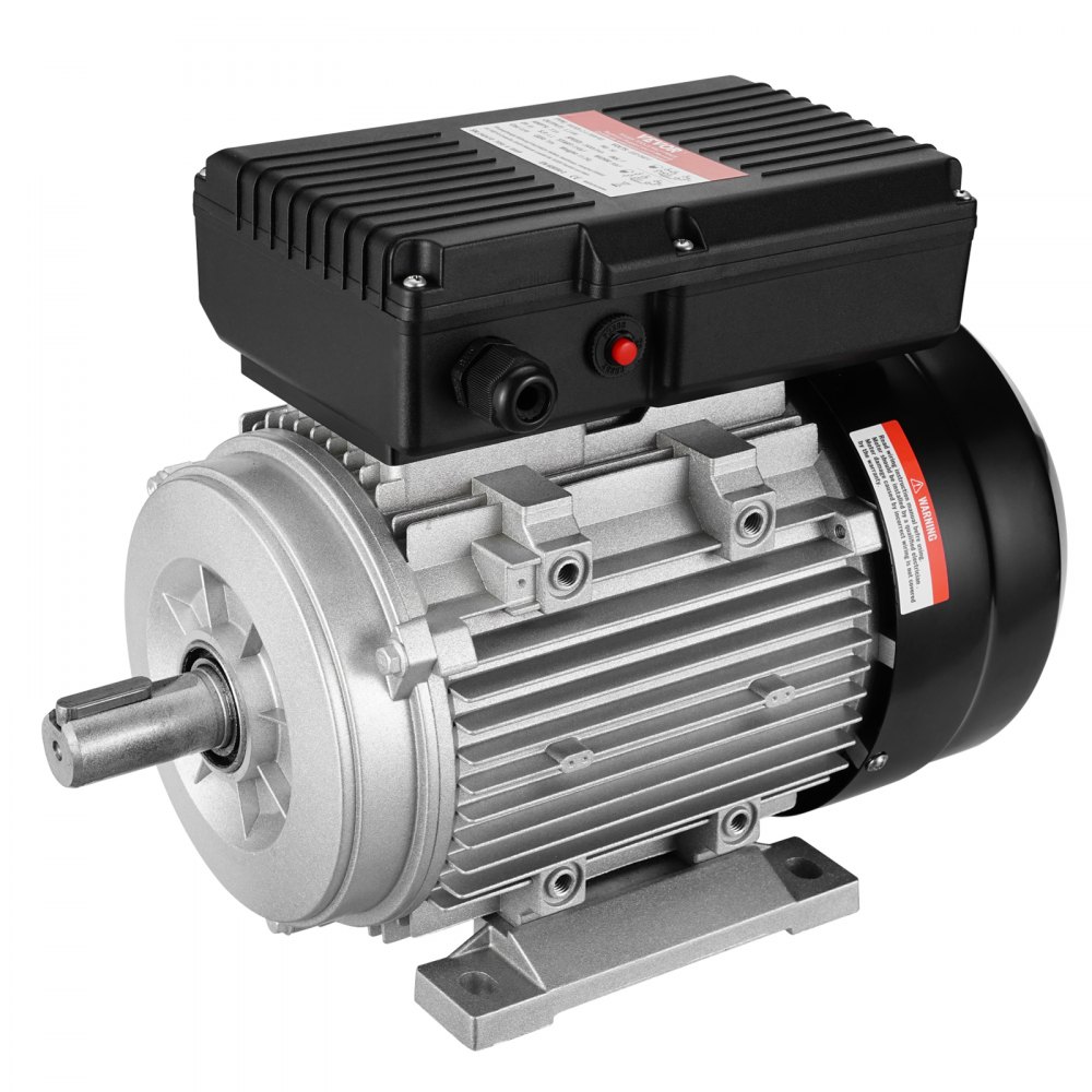 1.1KW elektrische motor 2800 RPM AC 220-240 V 7.1A 90S B3 frame luchtcompressormotor Eenfasig 24 mm Spline-as rechts/links rotatie voor landbouwmachines en algemene uitrusting 1.1KW elektrische motor 2800 RPM AC 220-240 V 7.1A 90S B3 frame luchtcompressormotor Eenfasig 24 mm Spline-as rechts/links rotatie voor landbouwmachines en algemene uitrusting
