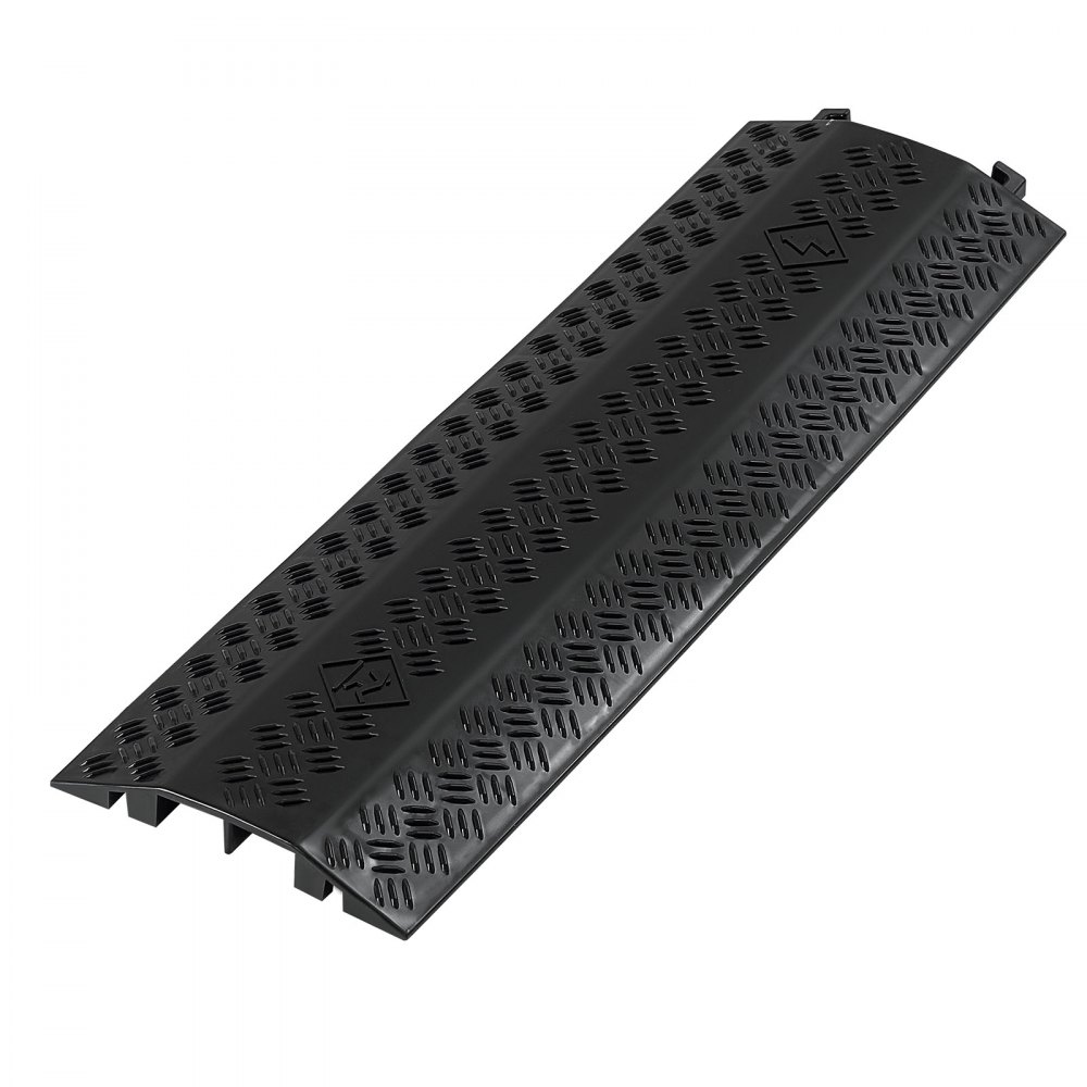 975 mm kabelbrug 7938 kg/ascapaciteit Heavy Duty PP-overschrijdingsbeveiliging Struikelbescherming Vloerafdekkingen voor gebieden met hoge drempels Thuiskantoor Magazijn 3 stuks