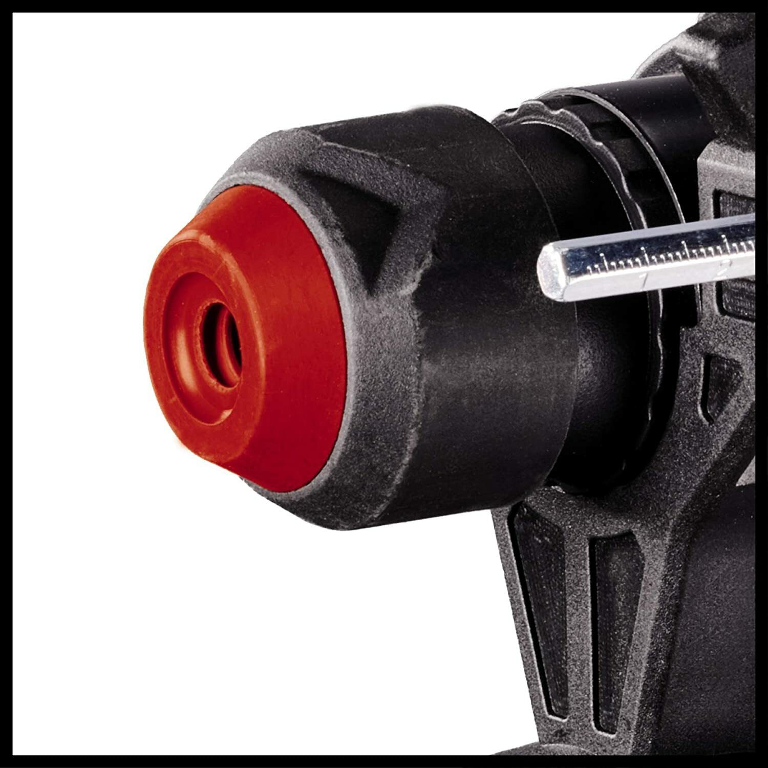 Wiertarka udarowa Einhell TE-RH 26 4F (800 W, prędkość udaru 0-4500/min, 2,6 J, pneumatyczny mechanizm udarowy, uchwyt narzędziowy SDS-plus, ogranicznik głębokości wiercenia w metalu, w zestawie E-box)