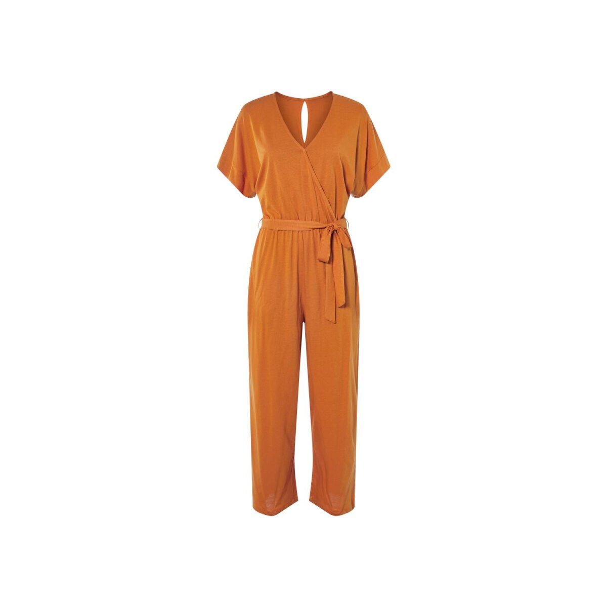 esmara® combinaison pour femme, aspect portefeuille (orange, M (40/42))