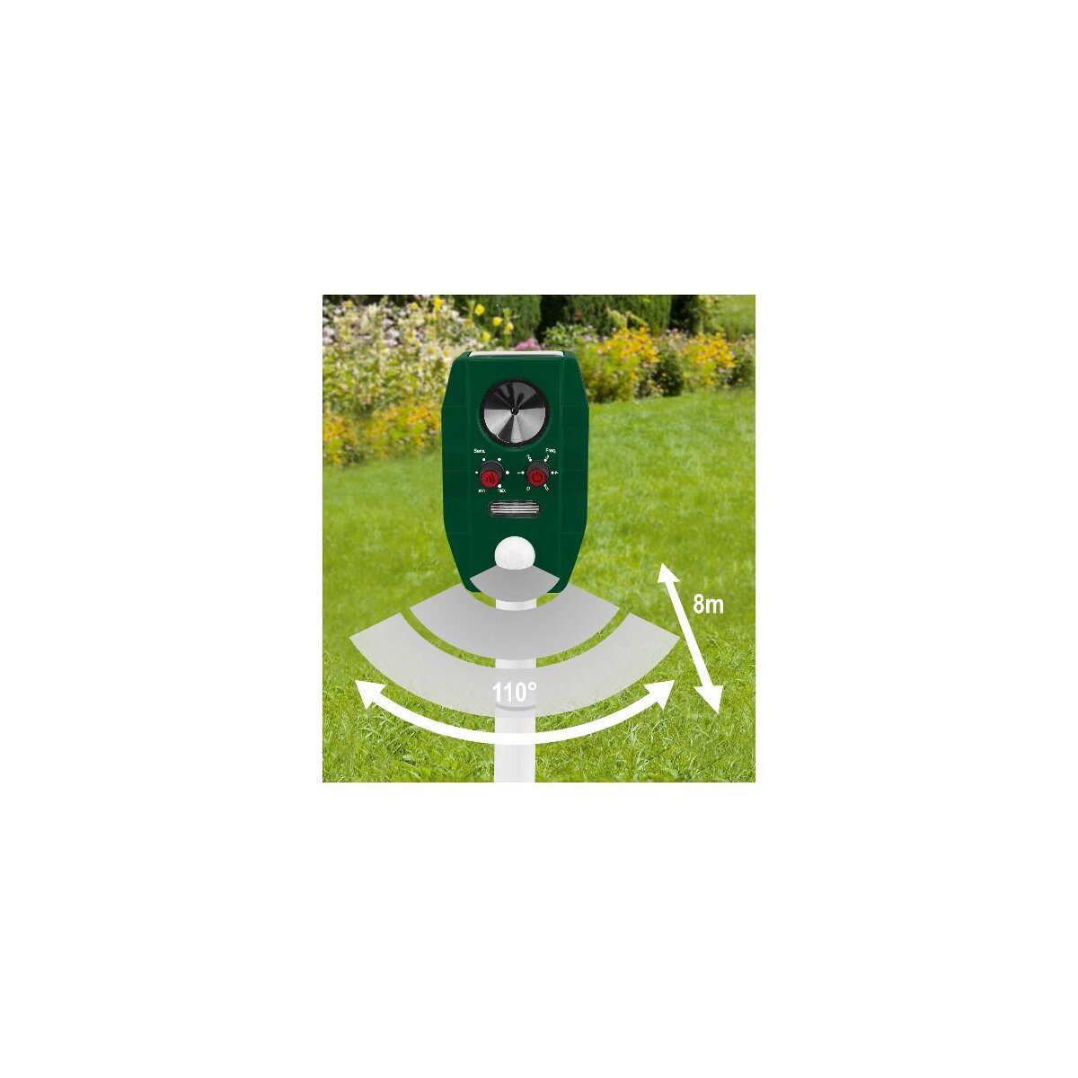 PARKSIDE® »PTUS 1 B1« répulsif solaire pour animaux