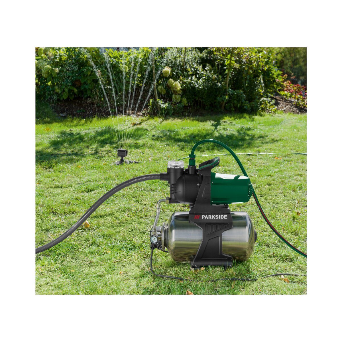 PARKSIDE® domestic waterworks stainless steel »PHWW 1300 B1«, 24 liter tank