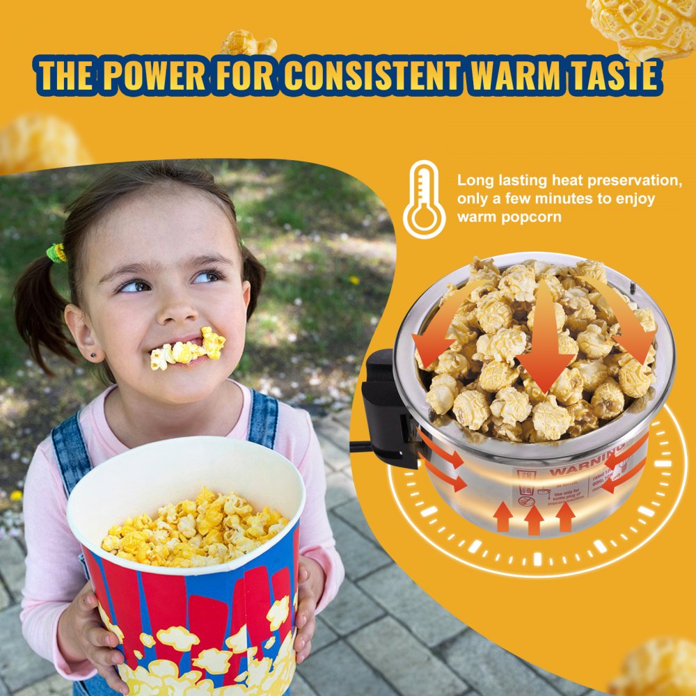 Popcorn Machine Popcorn Machine Popcorn Maker, 300W Popcorn Machine 2.5oz Kettle Makes 4Qt Per Load, Popcorn Machine with PP Door, Includes 2 Scoops and Tray, Cinema Style Black Popcorn Machine Popcorn Machine Popcorn Maker, 300W Popcorn Machine 2.5oz Kettle Makes 4Qt Per Load, Popcorn Machine with PP Door, Includes 2 Scoops and Tray, Cinema Style Black