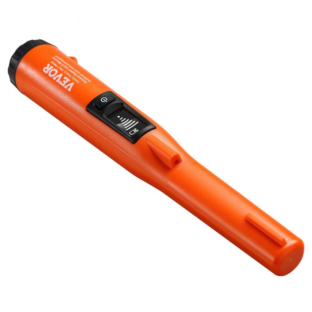 Metaaldetector Pinpointer IP68 Volledig waterdichte metaaldetector 3 modi Propointer Schattenjacht met LCD/Geluid/Trillingen/Geluid + Trillingen Inclusief 9V-batterij en fluwelen zakje